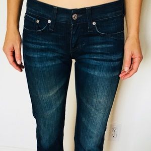 AG jeans 24R The Tomboy (boyfriend fit) Dark Wash